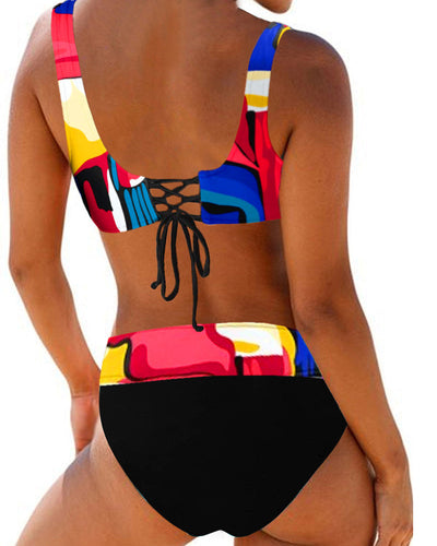 Scarlett - Colourful bikini swimsuit
