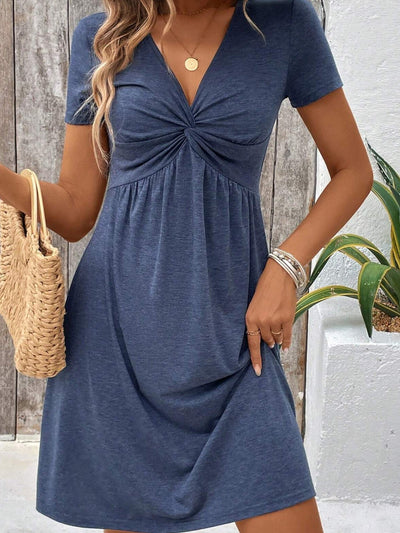 Issy Elegant short sleeve dress