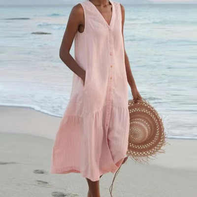 LISSA – SUMMER V-NECK DRESS