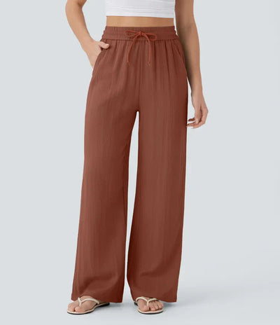 Zafeiria™ - Elegant linen pants