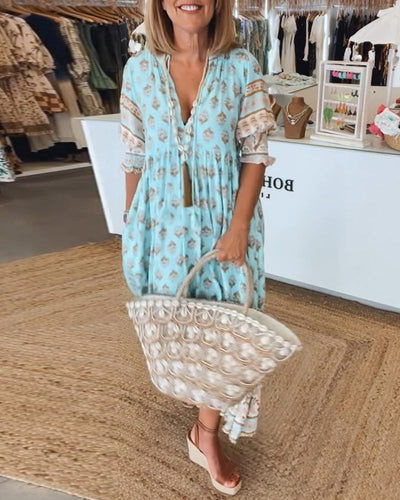 Iggy – Bohemian Tiered Maxi Dress