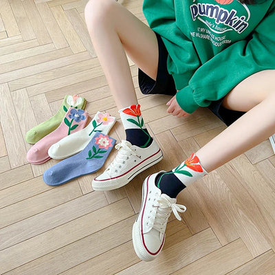 Bloom Floral Sock Set