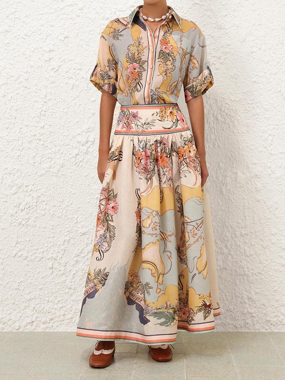 Jamela™ Midi Skirt