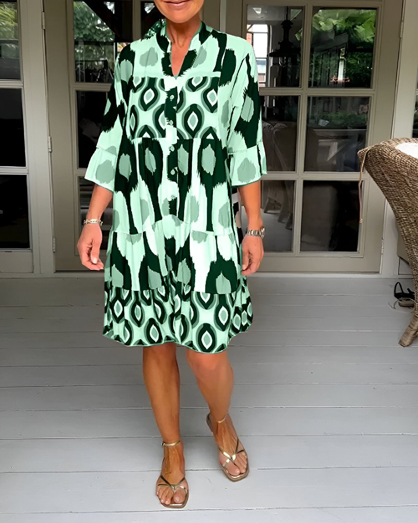 Stacey™ - Elegant Midi Dress