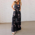 Black with flowers