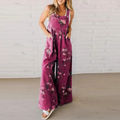 Pink with flowers