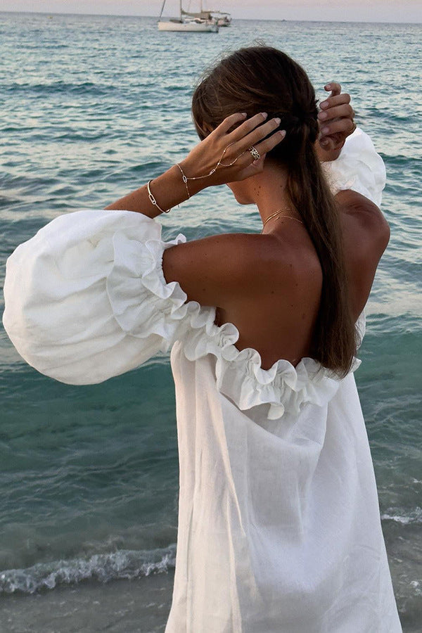 Francisca™ - Elegant Off Shoulder Summer Dress