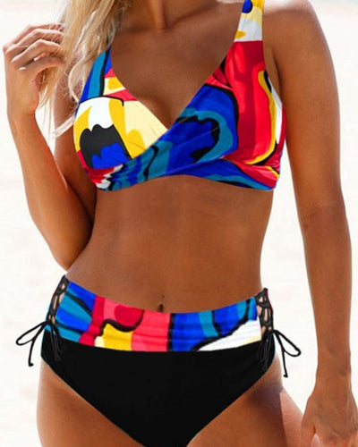 Scarlett - Colourful bikini swimsuit