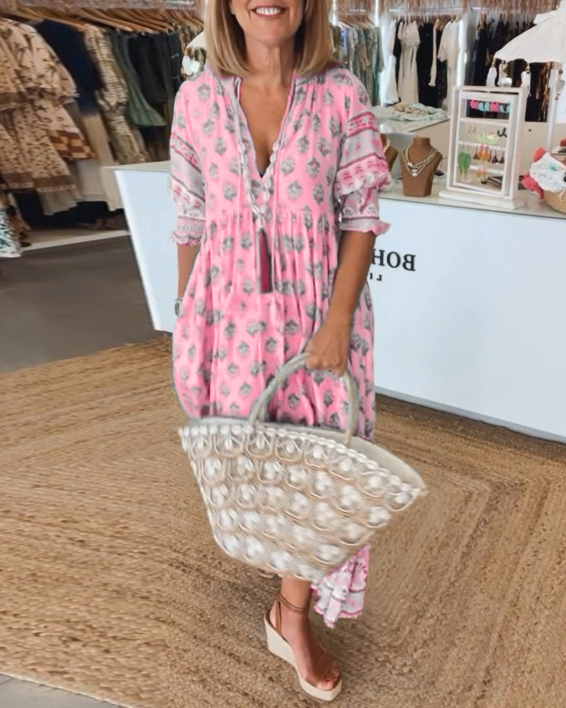 Iggy – Bohemian Tiered Maxi Dress