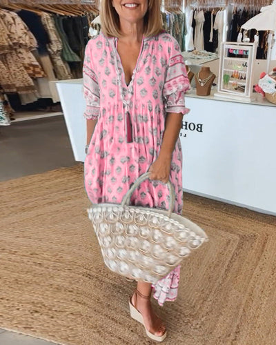 Iggy – Bohemian Tiered Maxi Dress