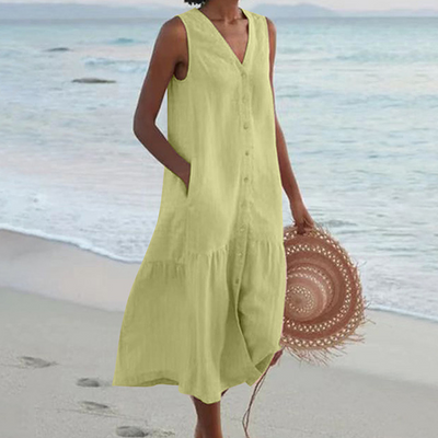 LISSA – SUMMER V-NECK DRESS