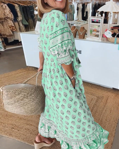Iggy – Bohemian Tiered Maxi Dress