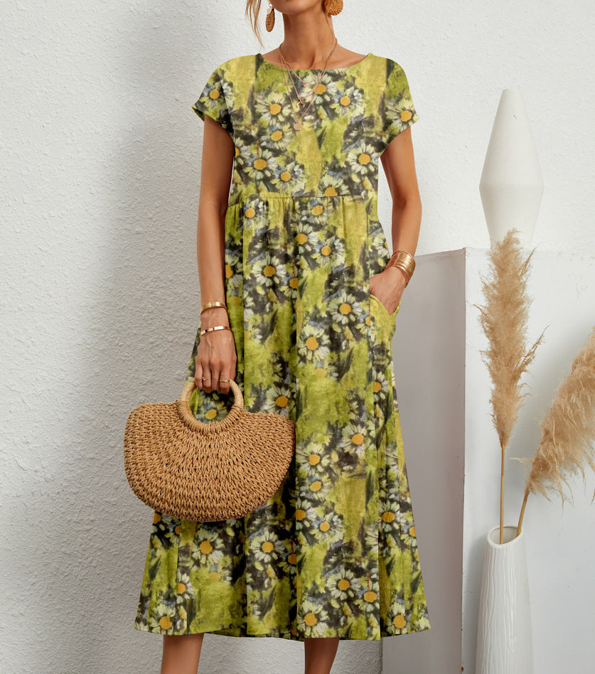 Roxanne - Chic Floral Dress