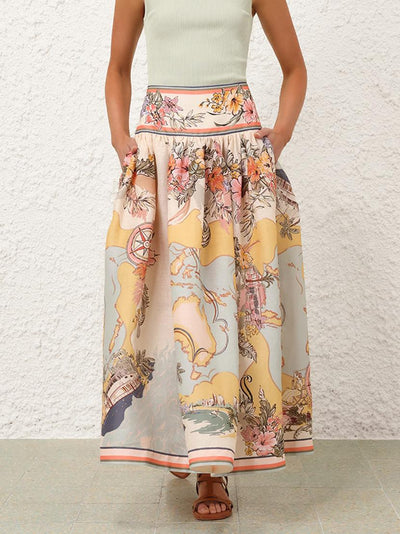 Jamela™ Midi Skirt