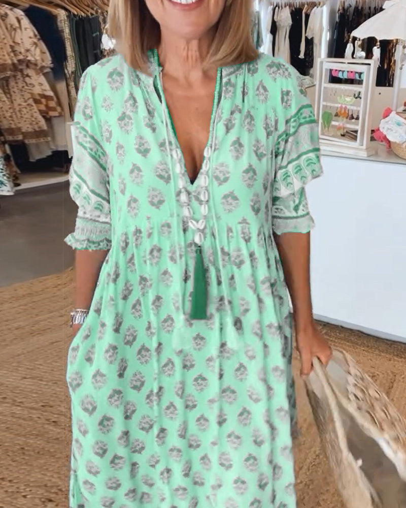 Iggy – Bohemian Tiered Maxi Dress