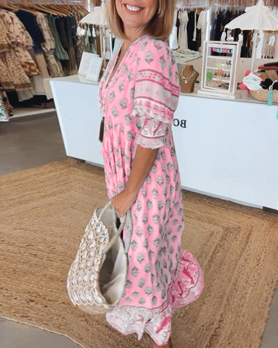 Iggy – Bohemian Tiered Maxi Dress