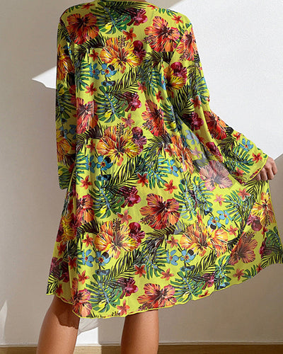 Carren - Bikini and floral skirt