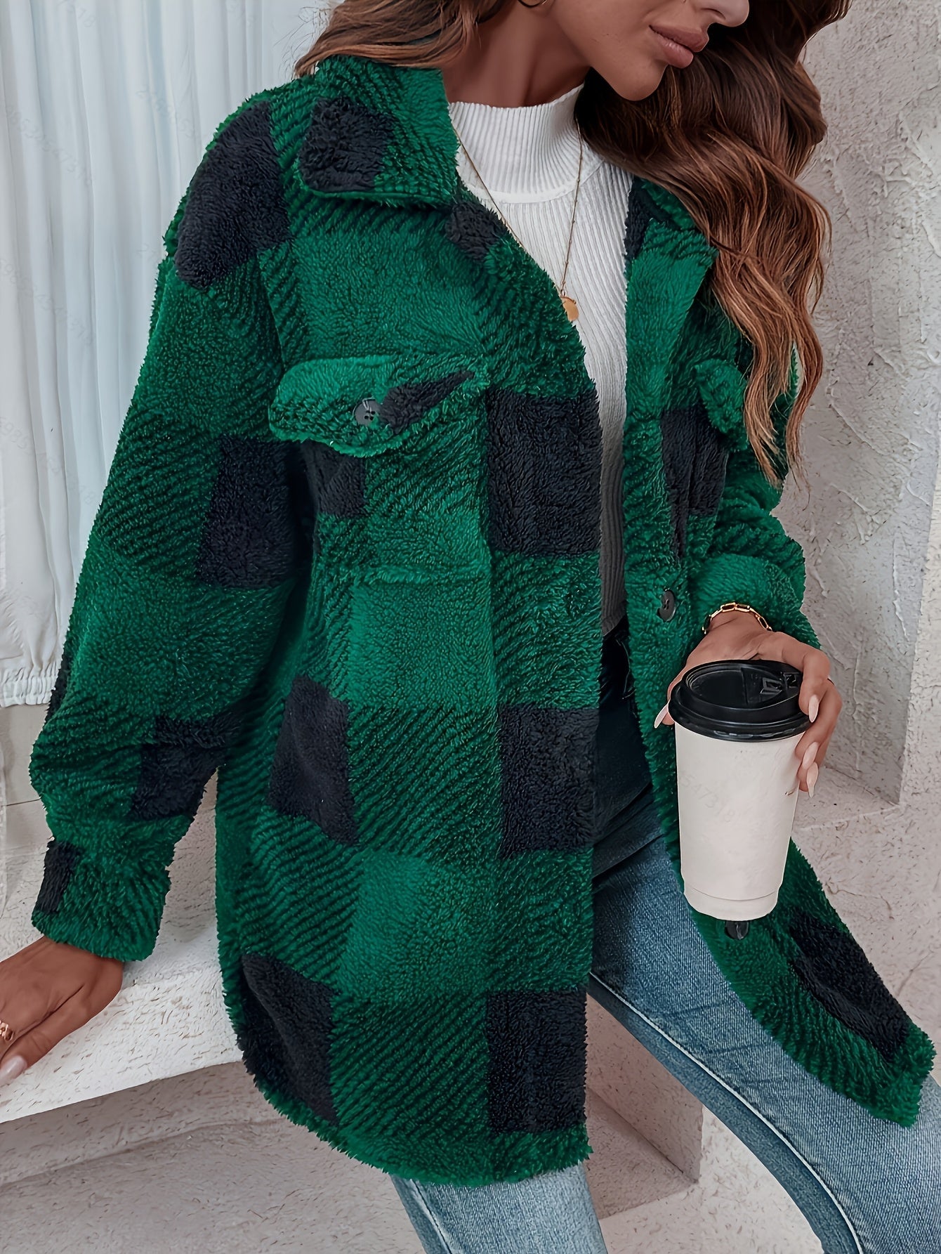 Plush Fleece Winter Jacket