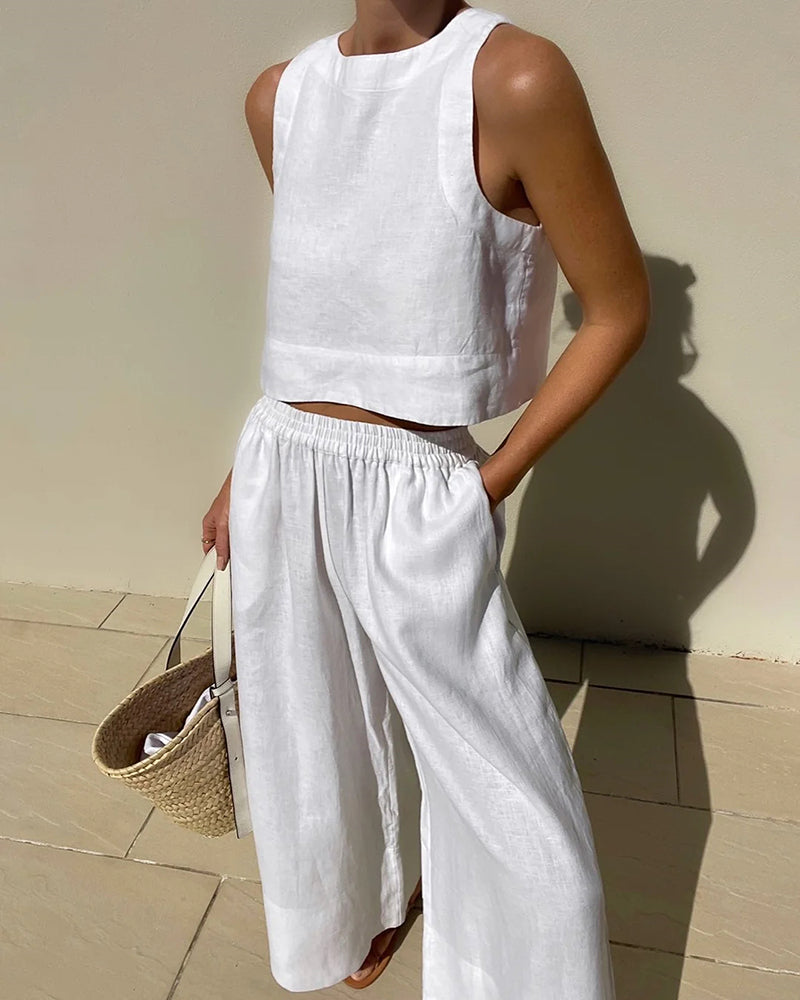 Charlotte | Linen Summer Set