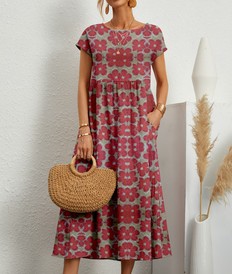Roxanne - Chic Floral Dress