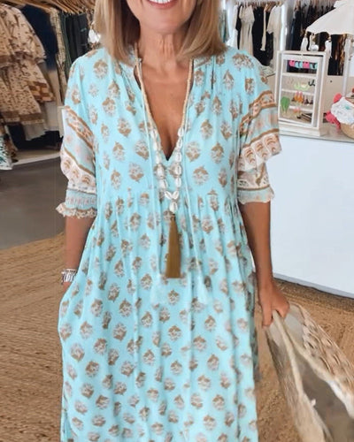 Iggy – Bohemian Tiered Maxi Dress