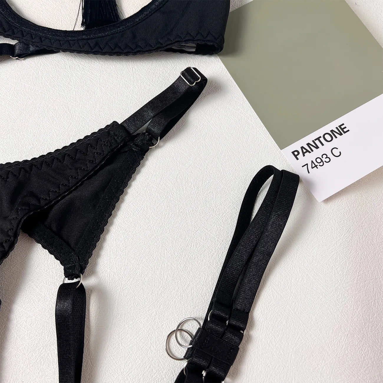 Desiree – Seductive Strappy Lingerie Set