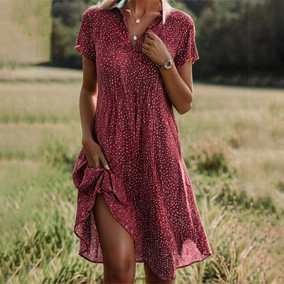 Louise | Flowy Midi Dress (Almost sold out)