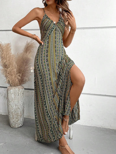 Hanna™ - Ethnic Backless Dress