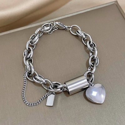 Heartened Chunky Bracelet | Gold 18k
