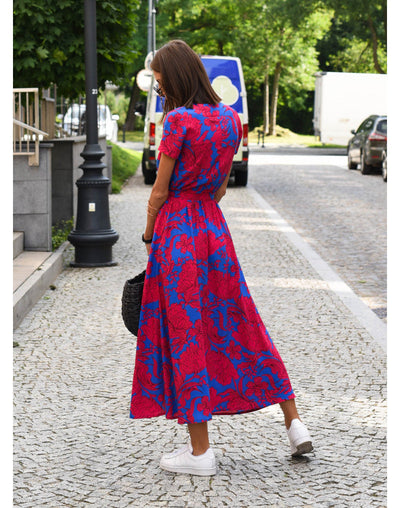 Laryn | Elegant Dress with Print