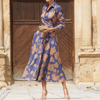 Diana - Elegant Dress with V-Neck