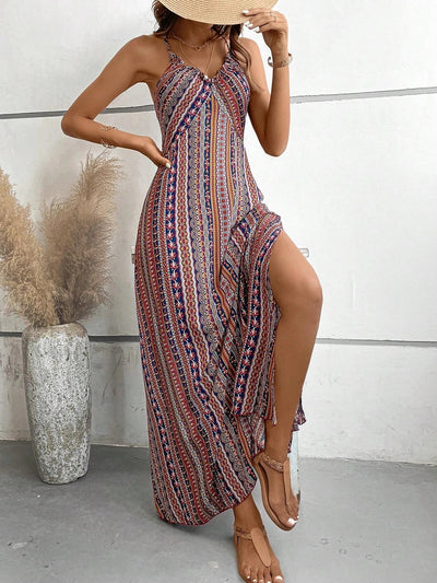 Hanna™ - Ethnic Backless Dress