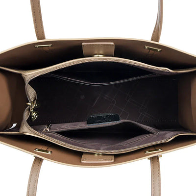 LIVA | SPACIOUS LEATHER-LOOK BAG