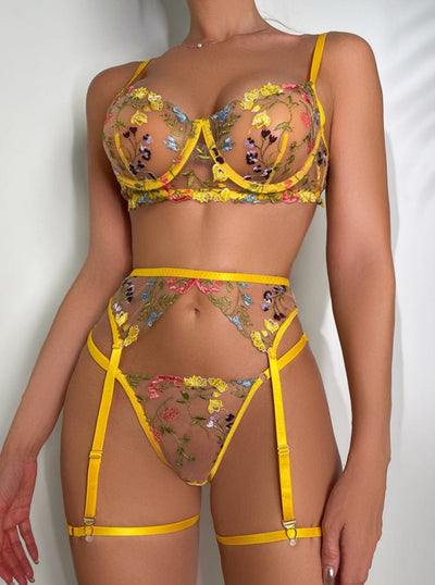 Anastasia | 3-Piece French Lingerie Set