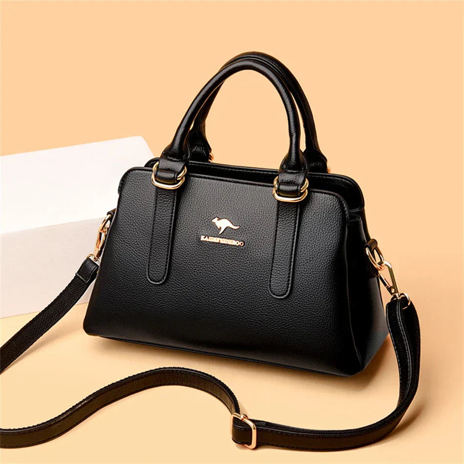 MARIA | BURGUNDY HANDBAG