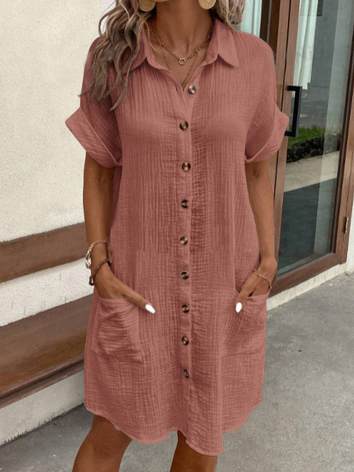 Lesha | Stylish Polo Dress