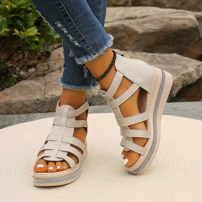 CHELSEA - Elegant Wedge Sandals