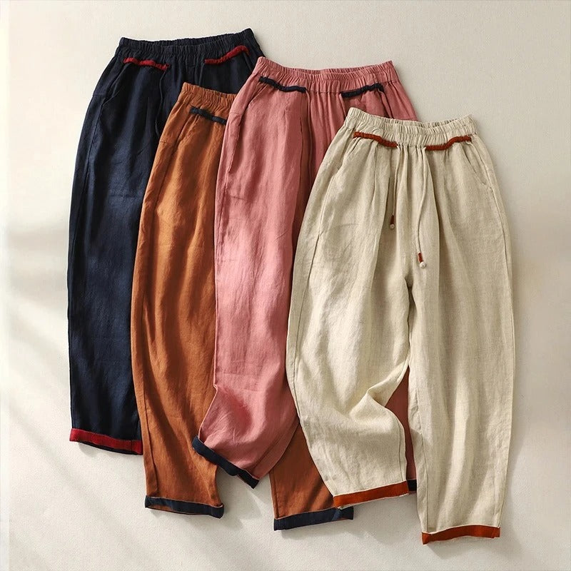 LACEY LINEN PANTS