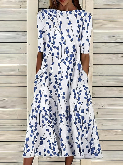 Cindy | Coastal Bloom Dress