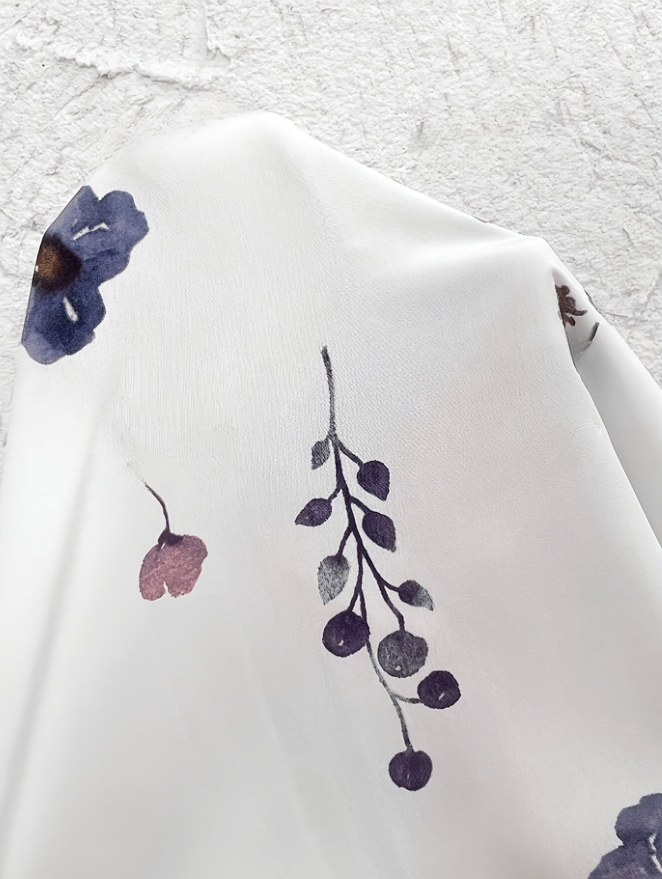 Ellis™ Elegant Floral Print Blouse Dress