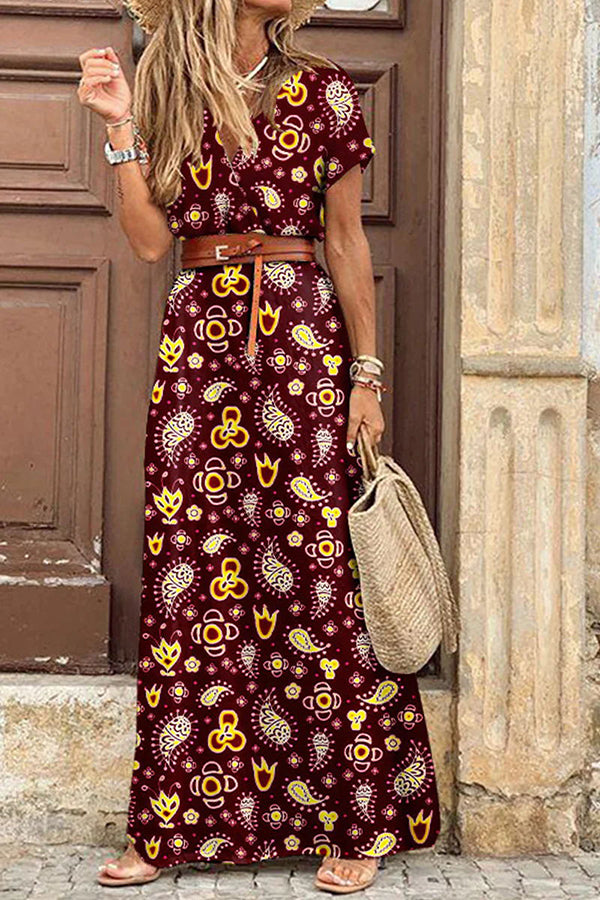 Lisa | BOHO DRESS WITH TUMMY COVER