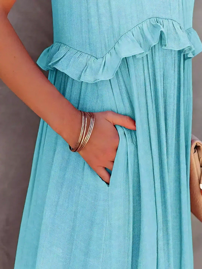 Darcey™ Ruffle Breeze Maxi Dress