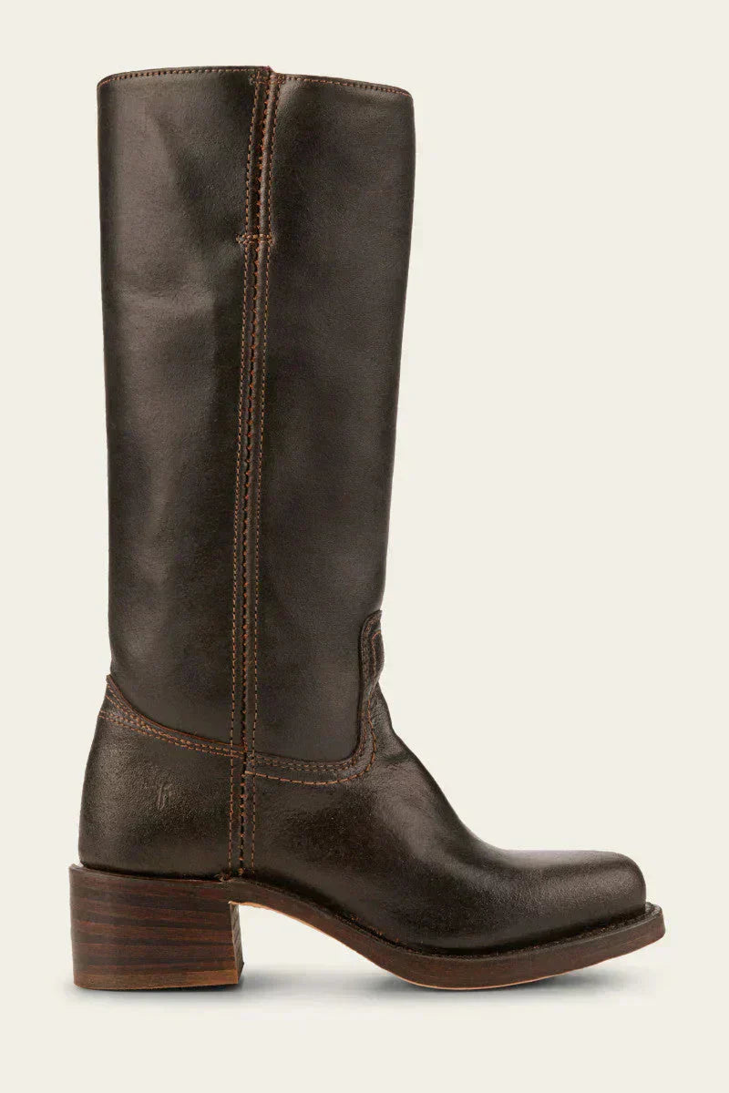 Keeley™-Knee-High Boots with Slim Fit and Structured Sole