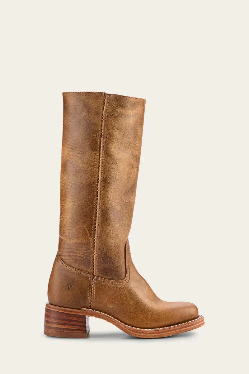 Keeley™-Knee-High Boots with Slim Fit and Structured Sole