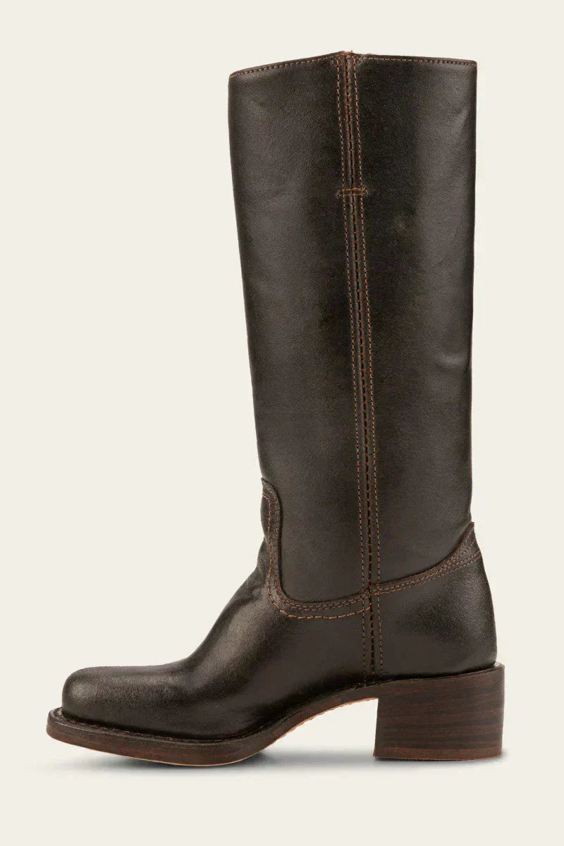 Keeley™-Knee-High Boots with Slim Fit and Structured Sole