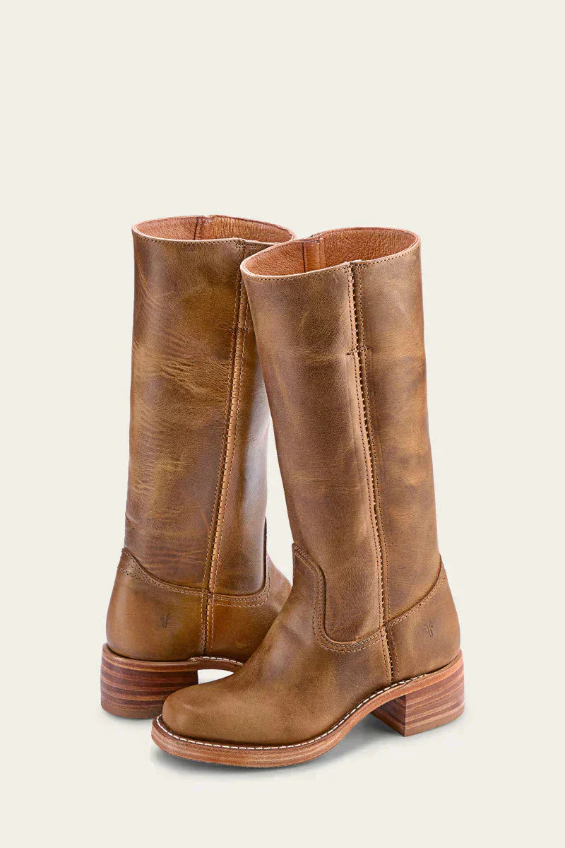 Keeley™-Knee-High Boots with Slim Fit and Structured Sole