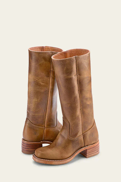 Keeley™-Knee-High Boots with Slim Fit and Structured Sole