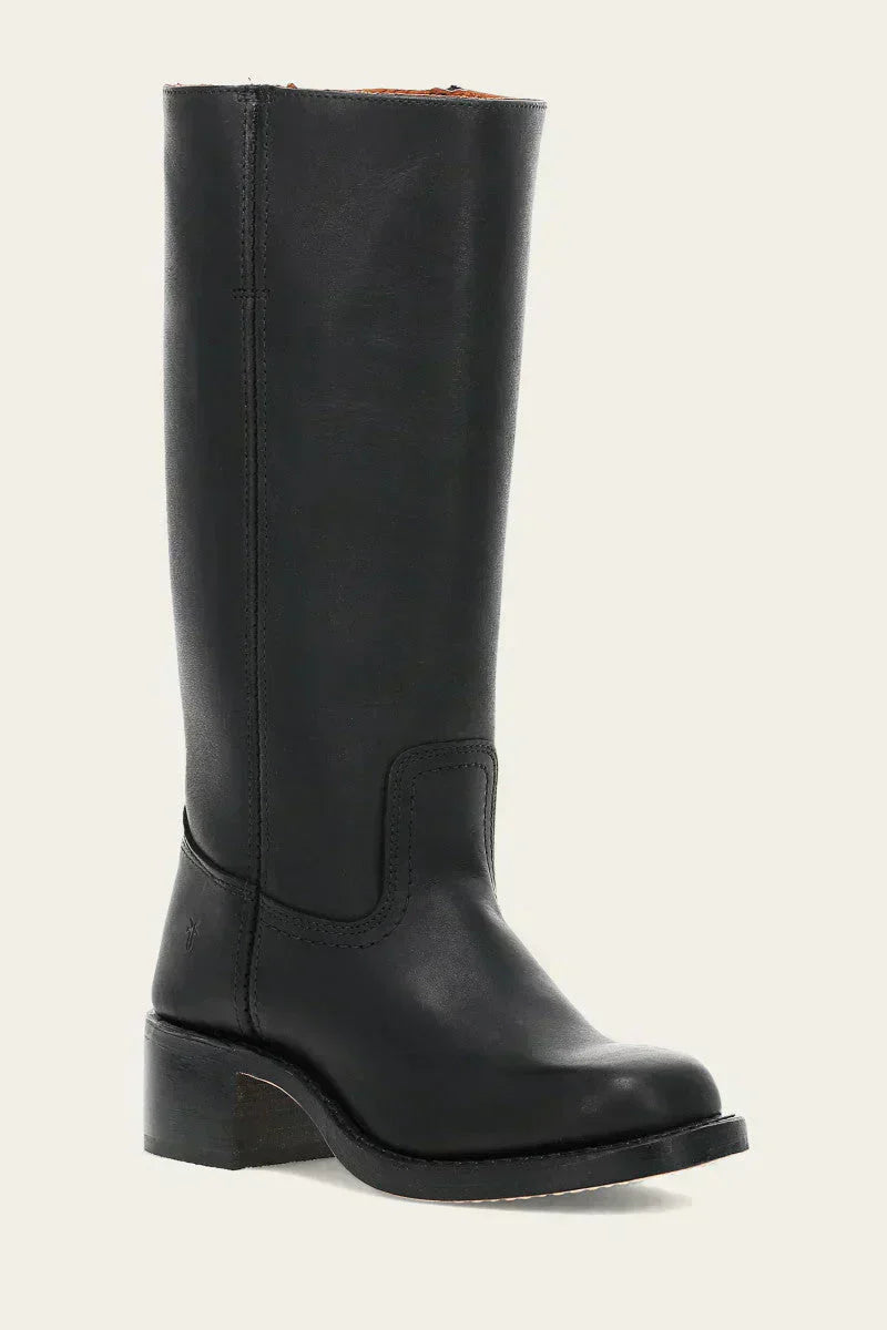 Keeley™-Knee-High Boots with Slim Fit and Structured Sole