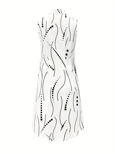Lisa-Elegant Sleeveless Ruched Dress
