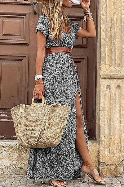 Lisa | BOHO DRESS WITH TUMMY COVER